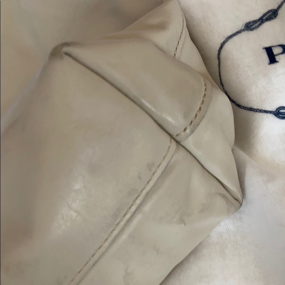 Prada White Tote Bag - Picture 7 of 11
